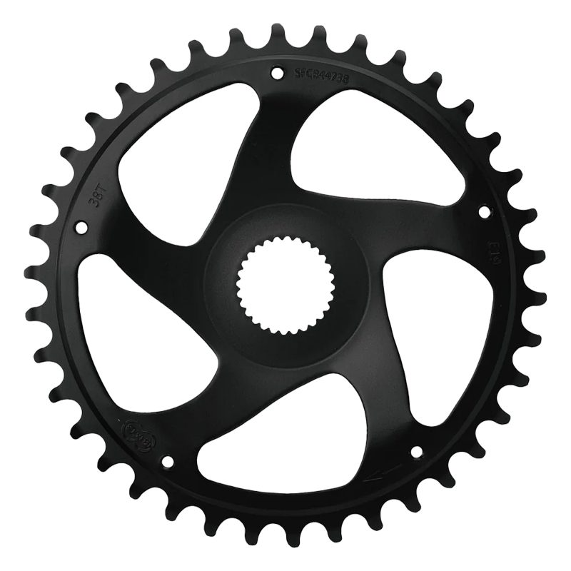 KMC E-Bike Sprocket Chainring - Ebike BOSCH-GEN4 34T 52.0mm Hain Line Black