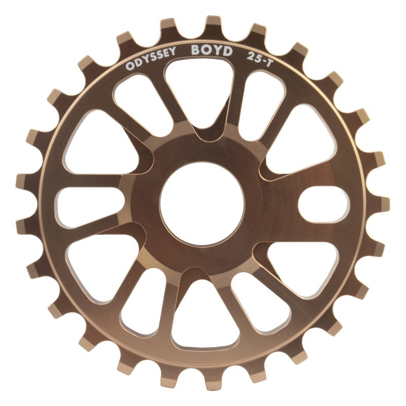 Odyssey Boyd Chainring - 1pc 25T Signature Coffee