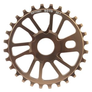 Odyssey Boyd Chainring - 1pc 28T Signature Coffee