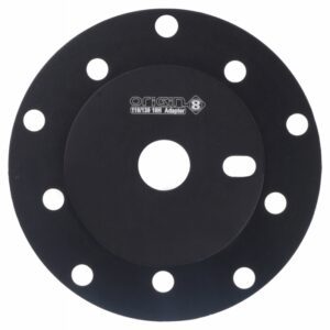 Origin8 Power Connection Adapter Chainring - Disc 10H Black 110/130