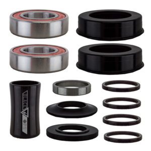 Black Ops Mid/USA Dualie BB Bottom Bracket - MID/USA 22mm Sld Black