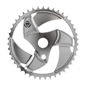 Black Ops Blade Chainring - 1pc 43T 3/32 Steel Chrome