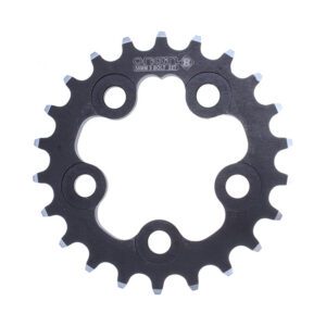 Origin8 Alloy Chainring - 58mm 22T Black/Silver