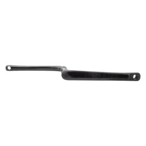 Black Ops One Piece Cranks - Crankarm 1pc 175 Cromo Black 24tpi