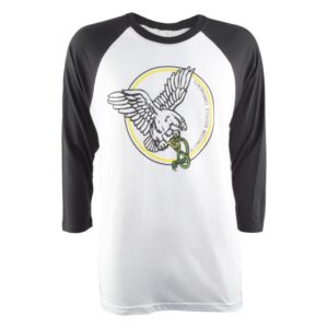 Alienation Serpent - Clothing T-Shirt 3/4-SLVE Black/White XL