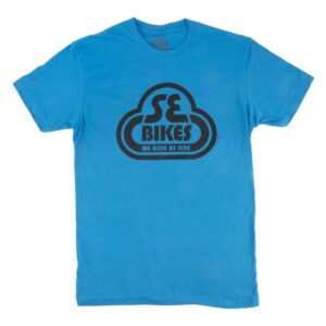 SE Bikes Bubble Logo T-Shirt - Clothing T-Shirt MD Turquoise