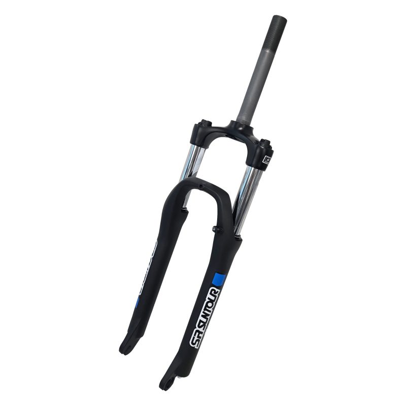 SR Suntour Xce Fork - Srst 26 Coil 1in 255/0 Threadless QR9 Matte Black Disc (P)