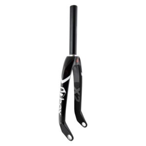 Box Components X2 Pro Carbon Fork - One 1-1/8in 20inx20mmTA Blades Cr-Mo Steerer Black