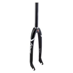 Box Components XE Expert Carbon Fork - One 1in 24inx10mm Blades Alloy Steerer Black