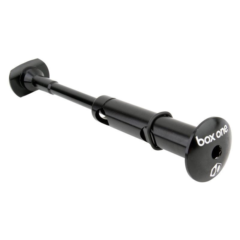 Box Components XL Pro Lite Carbon Fork - One 1-1/8in 24inx10mm Blades Alloy Steerer Black