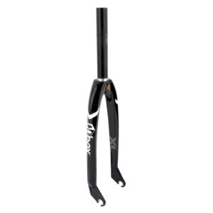 Box Components XL Pro Lite Carbon Fork - One 1-1/8in 24inx10mm Blades Alloy Steerer Black