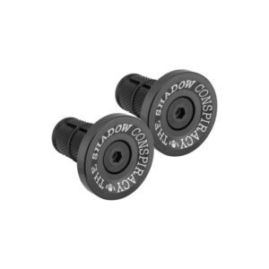 The Shadow Conspiracy Deadbolt End Plugs Grips - Hbar Plug Pair Black