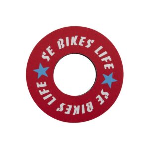 SE Bikes Bike Life Donuts Grips - Red