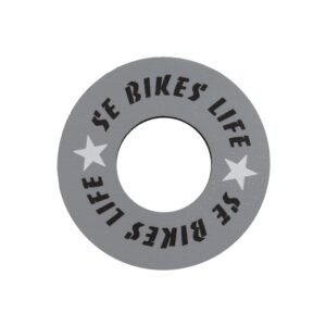 SE Bikes Bike Life Donuts Grips - Grey