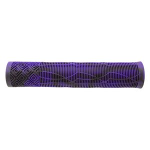 Black Ops Rowdy Duty Grips - 166mm Purple/Black