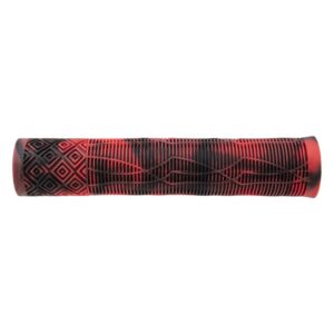 Black Ops Rowdy Duty Grips - 166mm Red/Black