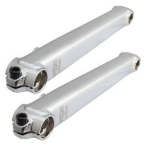 Sunday Saker v2 Cranks - Crankarm Set RHD/LHD 170 3pc 22mm Cromo w/19mm Mid BB Chrome