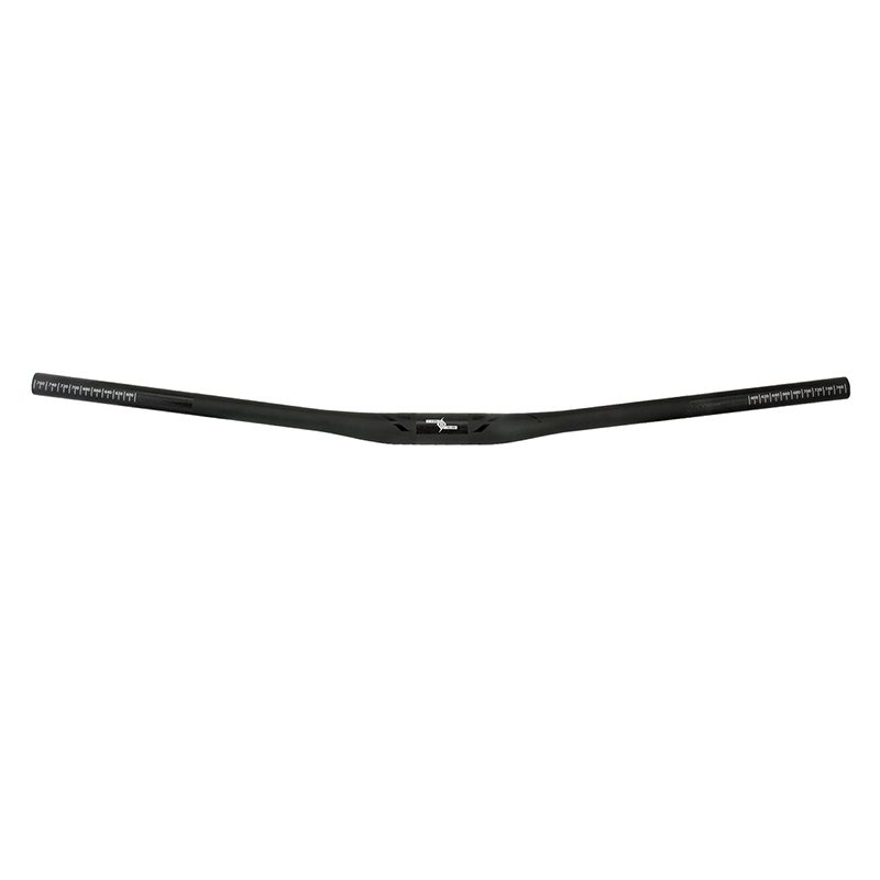 Origin8 Frenzy Carbon Riser Handlebar - Hbar MTB Crbn Rise 31.8x780x12 Black (I)