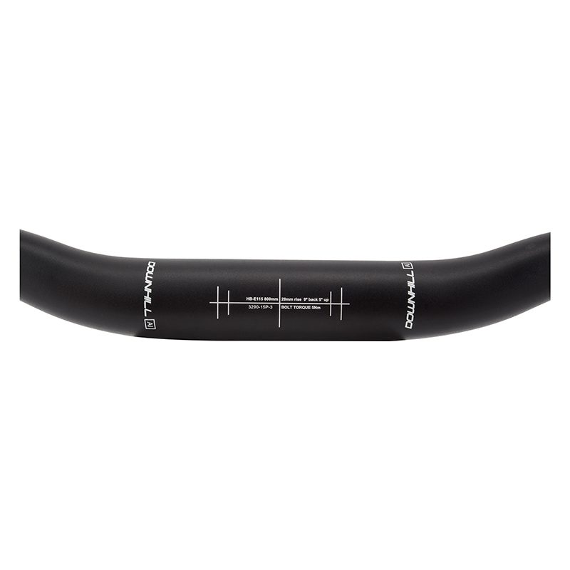 Thomson MTB Downhill Aluminum Riser Bar - Hbar 31.8x20x800 Black Alloy