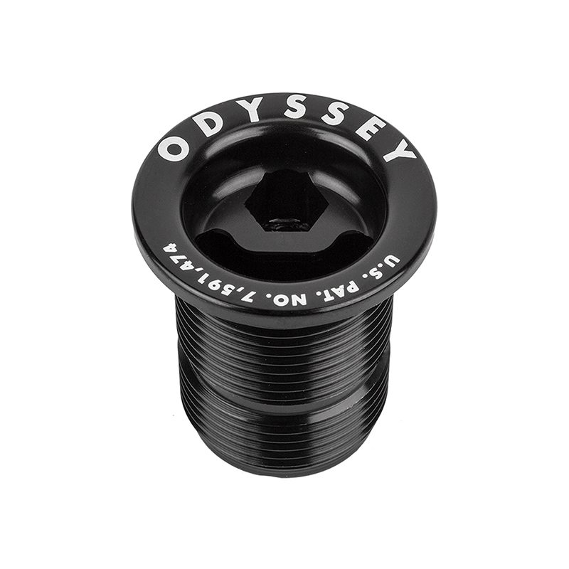 Odyssey Top Cap R/F Headset - Head Part Ahd Preload Bolt Hollow Black R/F Series