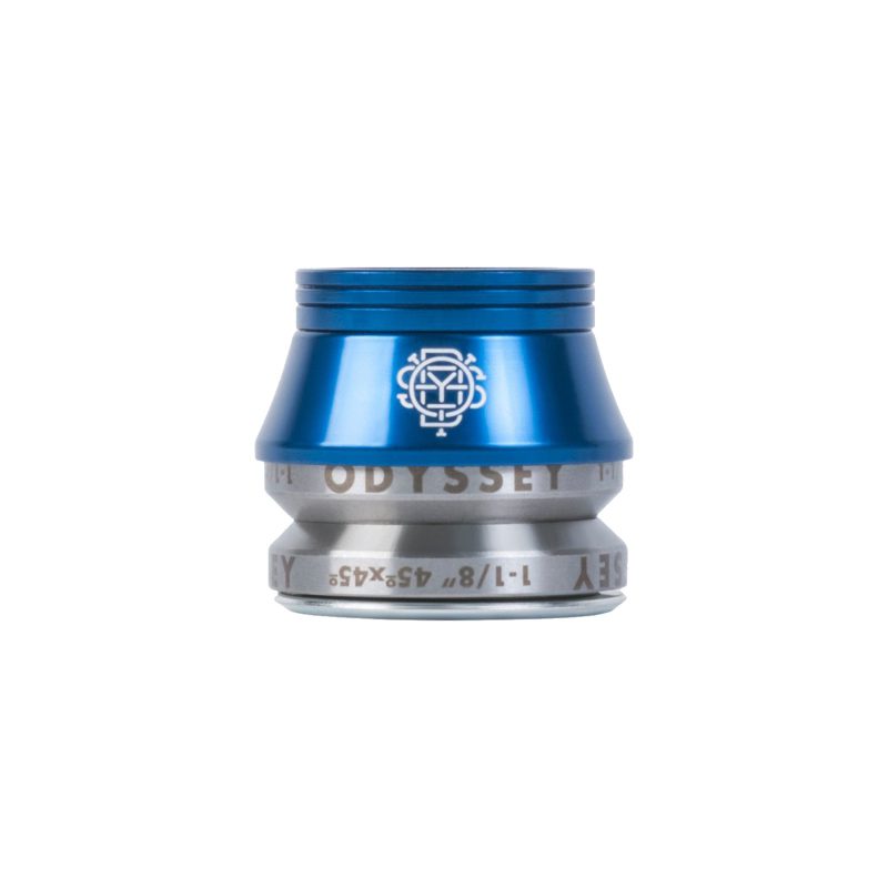 Odyssey Integrated BMX Headset - Int MX 1-1/8 12mm BU w/CONICAL Spacer