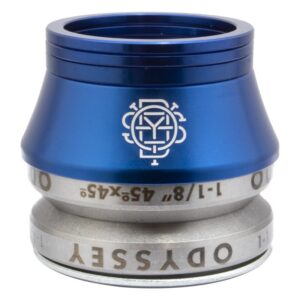 Odyssey Integrated BMX Headset - Int MX 1-1/8 12mm BU w/CONICAL Spacer