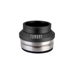 Sunday Integrated Low BMX Headset - Int 5mm MX 1-1/8 CMPY45d Black
