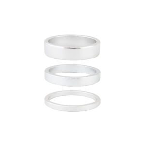 Rant Stack Em Headset Spacers - Head Part Spacer 3/5/8mm Silver