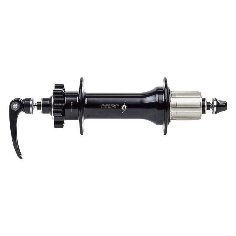 Origin8 FB-1100 Fat Bike Hubs - Rear FB1100 QR 6B 32x190 8-10sCAS SB Black