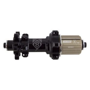 Origin8 RD-1110 Elite Road Disc Hubs - Rear RD1110 QR 6B 24x135 11s Cassette Shi SB Black NO Skewer Straight Pull