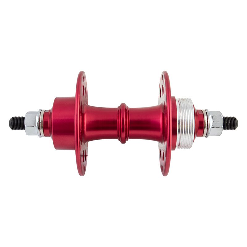 SE Bikes Sealed Bearing BMX Hubs - Rear BO 1sFW 36x110x3/8 Red