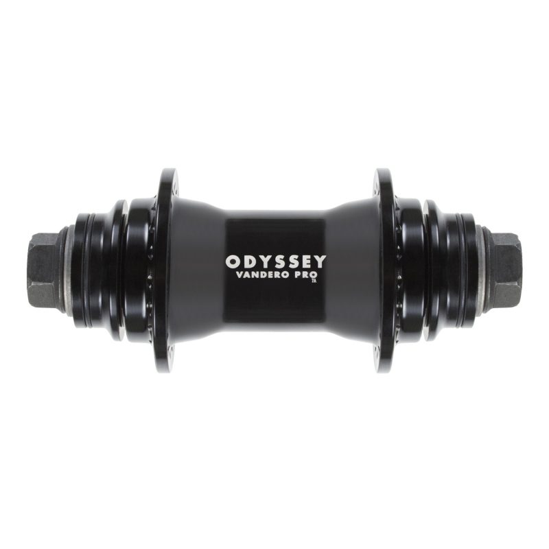 Odyssey Vandero Pro Front Hubs - Front 36H 3/8 Thred-In Bolt Black