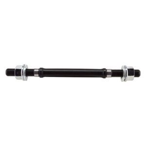 SE Bikes Sealed Bearing BMX Hub Axles - Rear 3/8x26x110x155 Silver