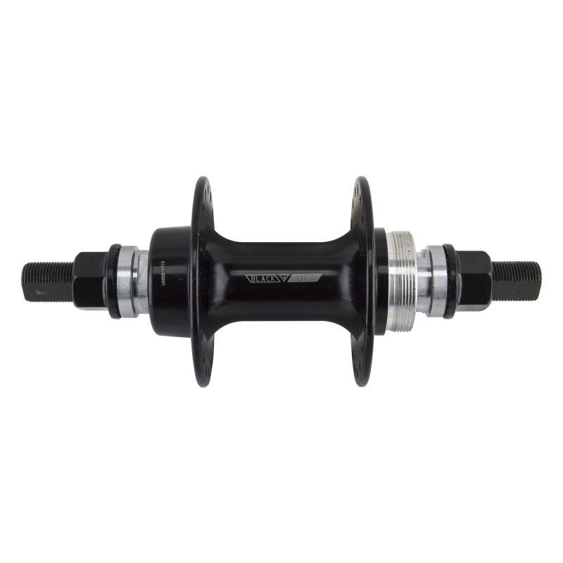 Black Ops MX-4100 BMX Hubs - Rear MX4100 BO LF 1sFW 36x3/8-14 SB Black