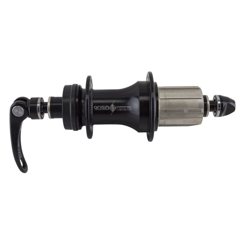 Origin8 RD-1120 Road Disc Hubs - Rear RD1120 QR CL 32x135 8-11sCAS SB Black w/SKEWER