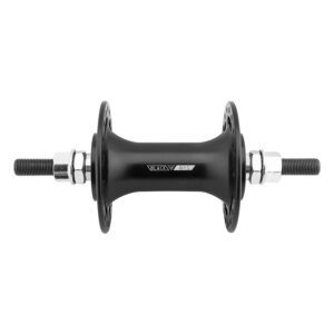 Black Ops MX-1100co BMX Hubs - Front MX1100co BO LF 36x3/8 SB w/CUTOUTS Black