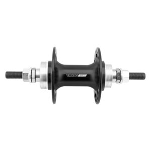 Black Ops MX-1100co BMX Hubs - Rear MX1100co BO LF 1s F/F 36x3/8 SB w/CUTOUTS Black
