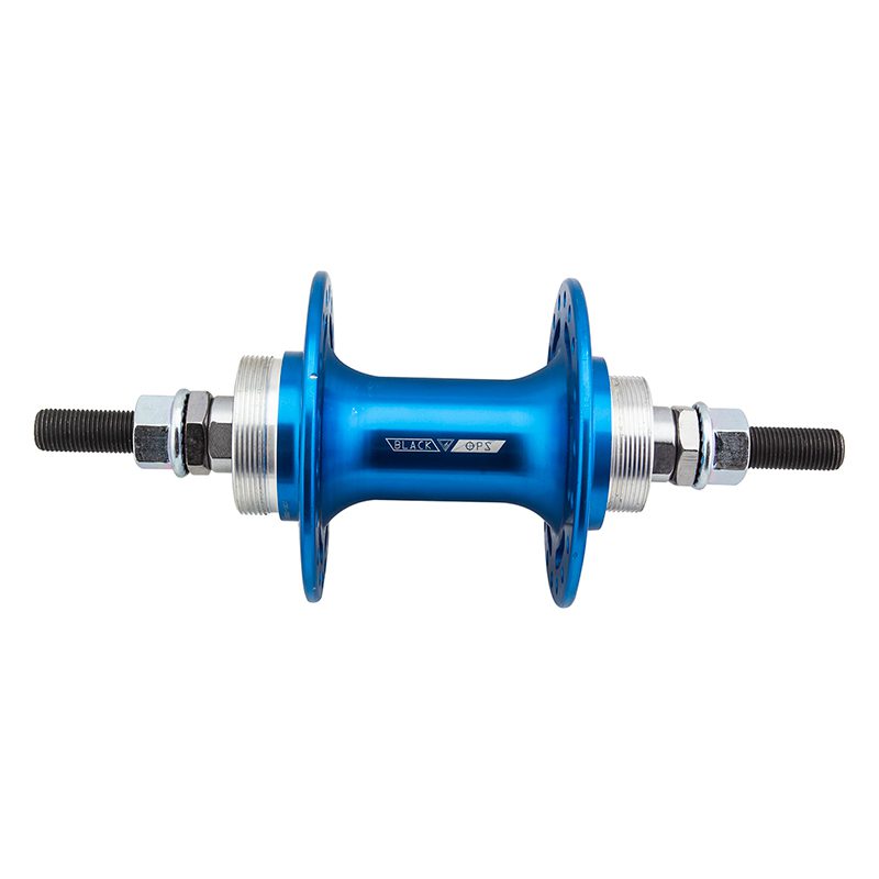 Black Ops MX-1100co BMX Hubs - Rear MX1100co BO LF 1s F/F 36x3/8 SB w/CUTOUTS BU