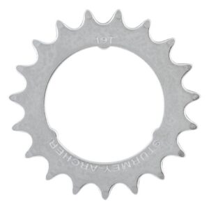 Sturmey Archer Small Parts Hub - S/A HSL-988 Sprocket C50 Flat 19T 3/32 Chrome
