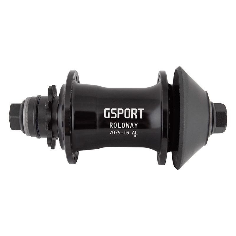 Odyssey Roloway Cassette Hubs - Rear Cassette 14mm36w9T RHD/LHD Black