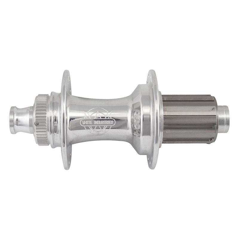 White Industries CLD+ Hub - Rear Ind 28x148x12mmTA 10-11sCAS TI Boost CL Silver