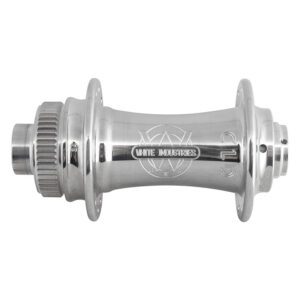 White Industries Cld Hub - Front Ind 24x100x12mmTA CL Silver