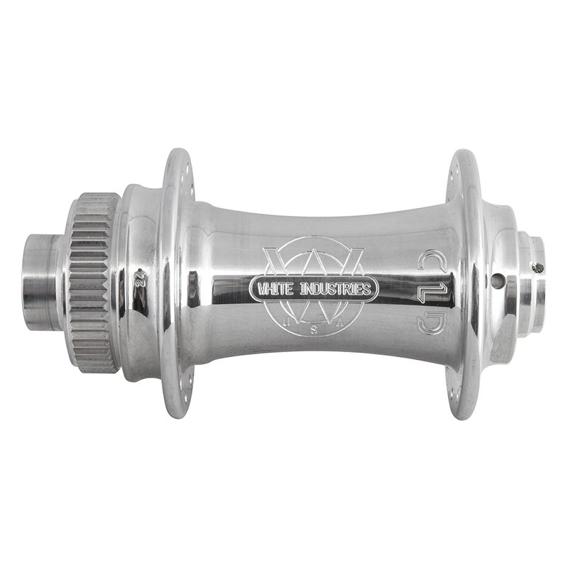 White Industries Cld Hub - Front Ind 32x100x12mmTA CL Silver