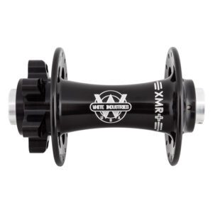 White Industries XMR+ Hub - Front Ind 28x110x15mmTA Boost 6B Black