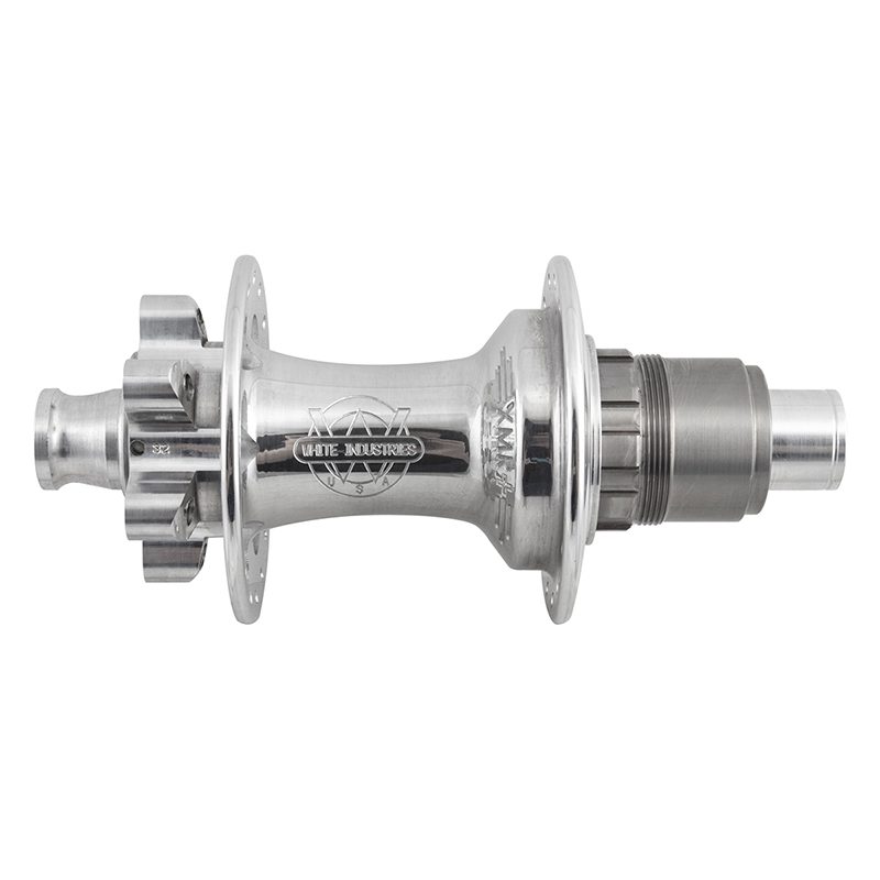White Industries XMR+ Hub - Rear Ind 28x148x12mmTA 10-11sCAS TI Boost 6B Silver
