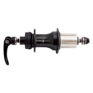 Origin8 RD-1120 Road Disc Hubs - Rear RD1120 QR CL 24x135 8-11sCAS SB Black w/SKEWER