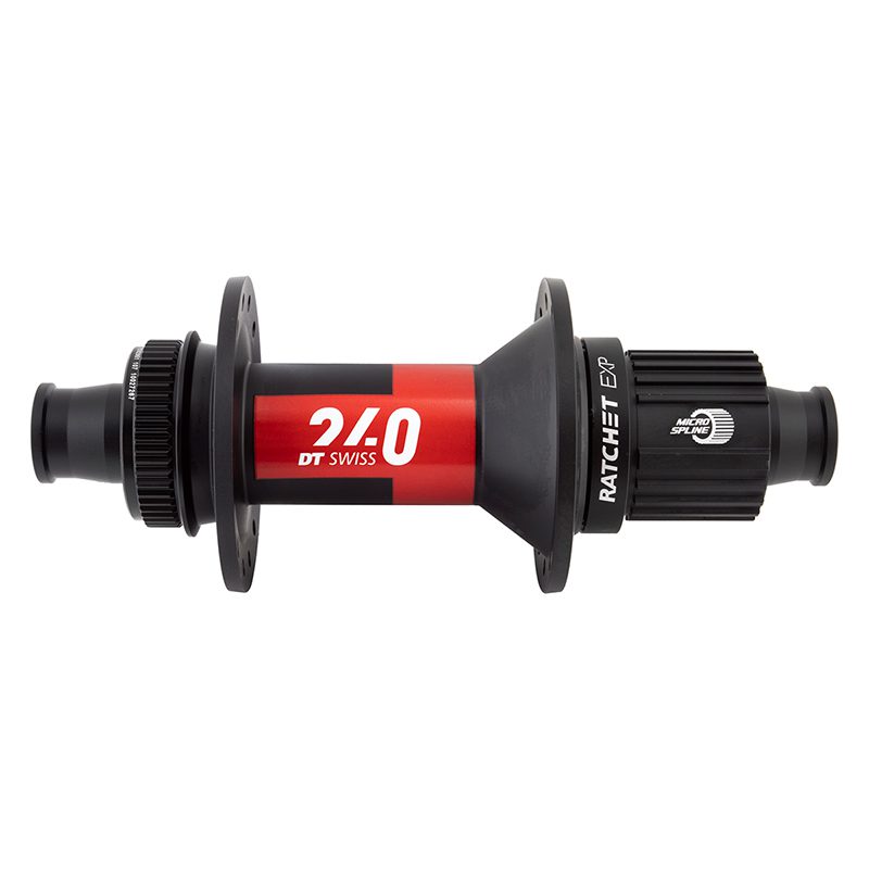 DT Swiss 240 MTB Hub - Rear 28x148x12mmTA Microspline Ratchet Exp CL Black (L)
