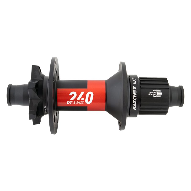 DT Swiss 240 MTB Hub - Rear 32x148x12mmTA Microspline 54T Ratchet Exp 6B Black (L)
