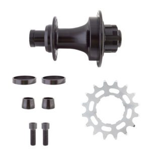 Black Ops MX-3200 BMX Hubs - Rear MX3200 Bolt Type 1sCAS 36SB Black w/16tx3/32COG/LK-RING