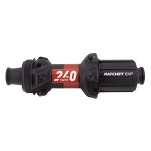 DT Swiss 240 Road Hub - Rear Straight Pull Red 24x142x12mmTA 8-11CAS Ratchet Exp CL Black (L)